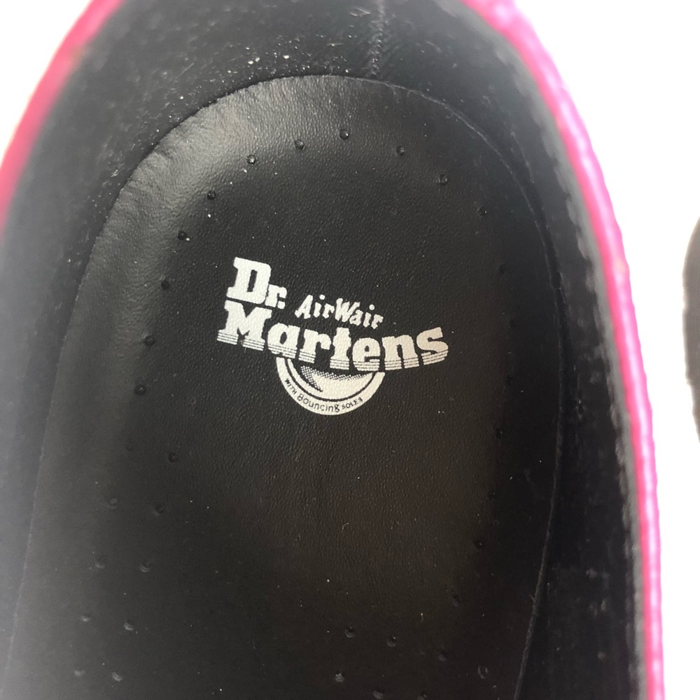 NWT Rare Dr. Doc Martens 1461 Amore Heart Leather Oxford Shoes Pink Size 10 - Picture 5 of 13